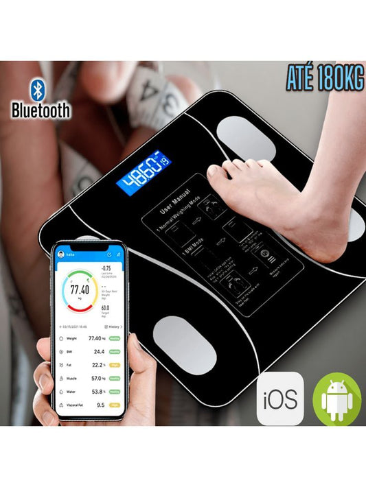 Balance Intelligente Bluetooth – Analyse corporelle complète