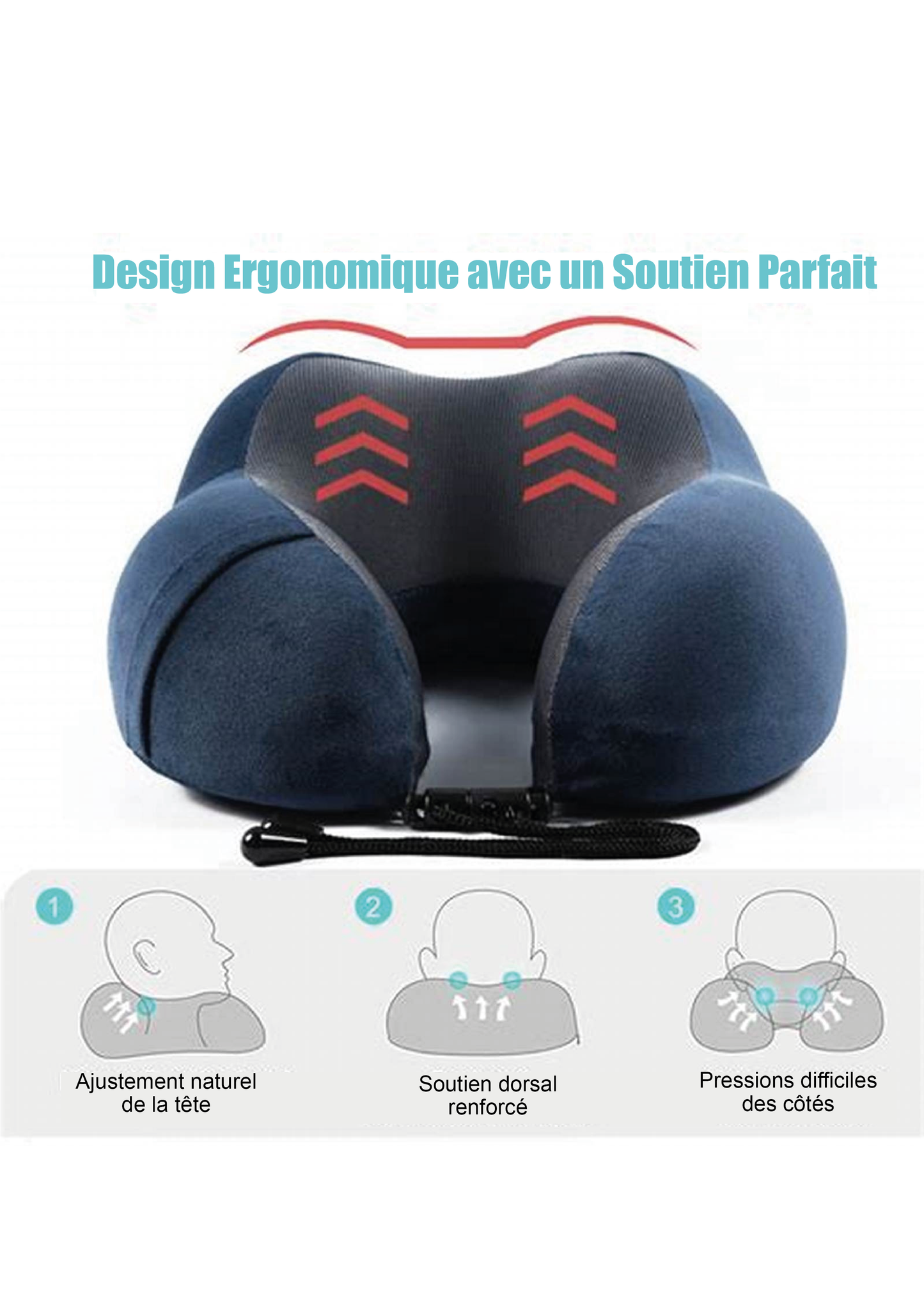COUSSIN CERVICAL ERGONOMIQUE